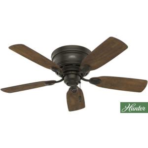 シーリングファン ハンター ロープロフィール4 Low Profile IV ニューブロンズ 510...