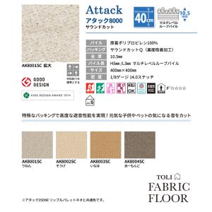 タイルカーペット 洗える 東リ 置くだけ ファ...の詳細画像1