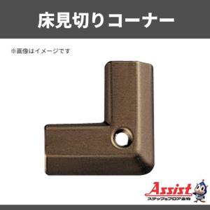 床見切りコーナー アシスト 20-404LSコーナー シルバー出隅 1個 : ビバ