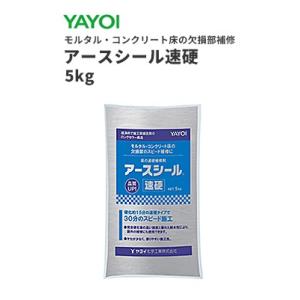 ヤヨイ 床用部分補修剤 アースシール速硬 5kg モルタル コンクリート床の欠損部補修 293-10...