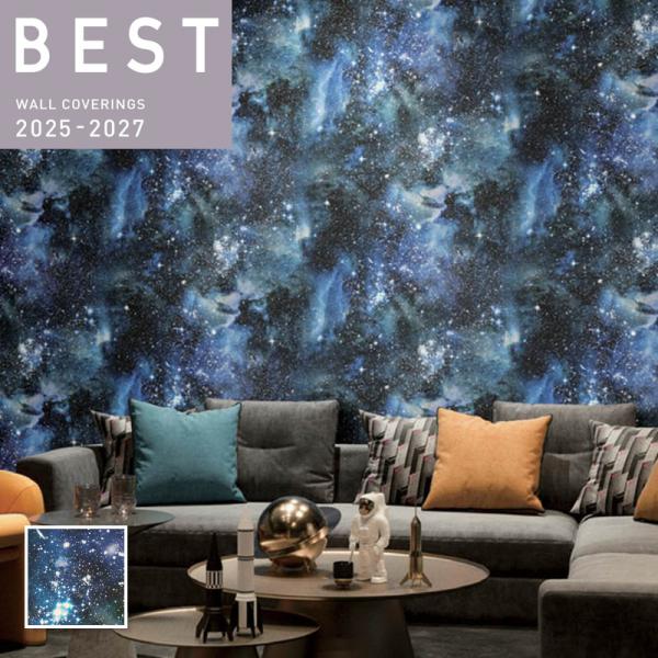 大特価SALE BB2689 壁紙 宇宙 宇宙空間 夜空 カジュアル のりなし シンコール クロス ...