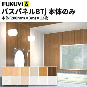 フクビ 浴室天井 壁装材 バスパネルbt J 抗菌 Uv塗装 本体のみ 0 3000mm 12枚入り カラー5色 Bt3 ビバ建材通販 通販 Paypayモール