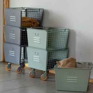 リヴ 3段スタッキングボックスセット グレー ...の詳細画像3