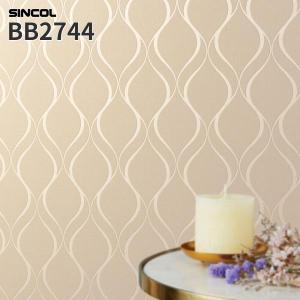 BEST 大特価SALE BB2753 壁紙 ダマスク エレガント イエロー系 のり