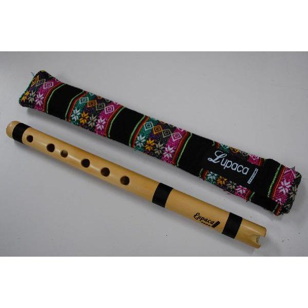 【LUPACA QUENA BAMBU PRO NATURAL】ルパカ社のプロ用ケーナＧ管 【素色】...