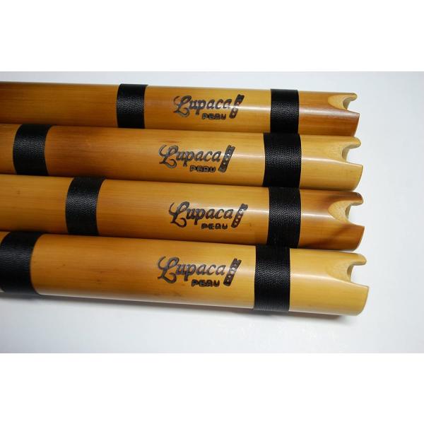 【LUPACA QUENA BAMBU QUEMADO PRO】ルパカ社のプロ用竹製ケーナG管 【焼...