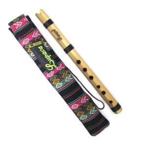Quena/ケーナ/Ｇ管/プロ仕様/蓬莱竹ケーナ LUPACA QUENA EBONY PRO】ルパカ社のプロ用 最高級ケーナ G管 【黒檀