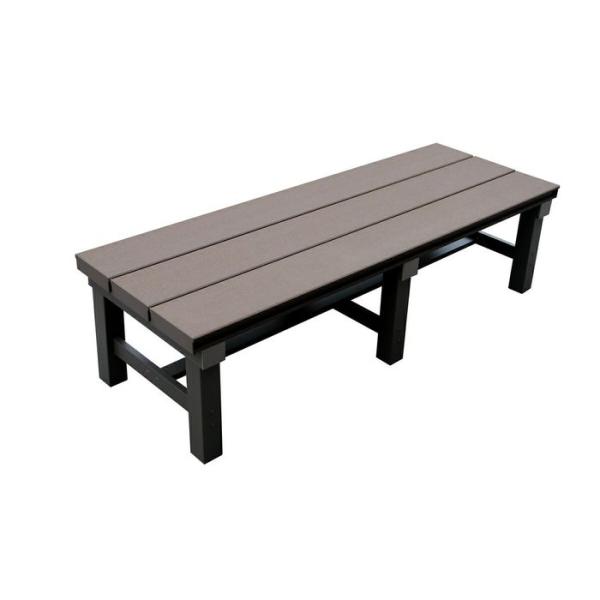 人工木幅広縁台 150cm ブラウン（150cm） ビバホーム