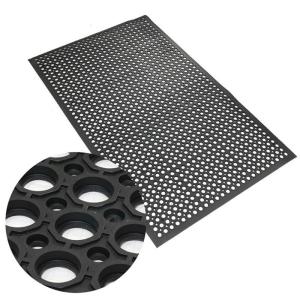 スベリ止め穴あきゴムマット約1200ｘ2000ｘ12ミリ ビバホーム
