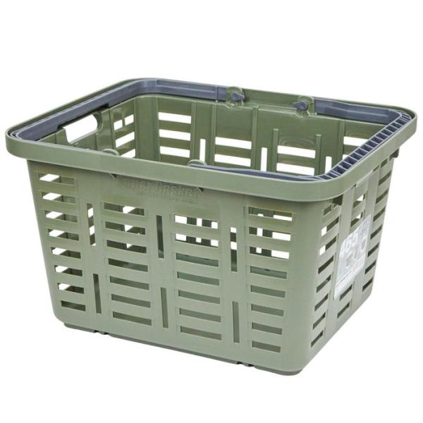 ウイザ WIZ'A 　スーパーバスケット　オリーブドラブ Lサイズ オリーブドラブ ビバホーム