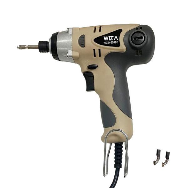 ウイザWIZ'A　ＡＣインパクトドライバー コード式 WZID-250BE ＡＣ１００Ｖ ２５０ＢＥ...