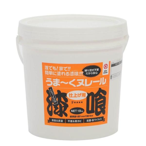 日本プラスター 漆喰うま〜くヌレール 18kg 各色 18kg 白色 ビバホーム