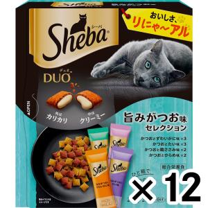 シーバデュオ　旨みがつお味200ｇ ×12個セット  ペット 猫フード グルメ ビバホーム｜vivashop
