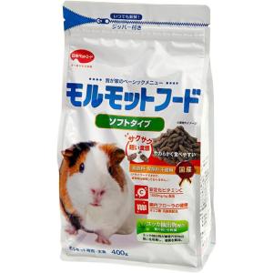 日本Ｐ　モルモットフードソフトタイプ　400ｇ  ペット 小動物用品 その他フード ビバホーム｜vivashop