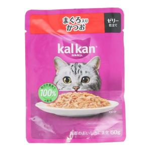 カルカンパウチ まぐろ入りかつお 60g まぐろ...の商品画像