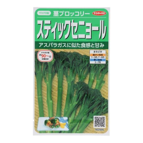 サカタ　茎ブロッコリー　スティックセニョール 0.8ml 茎ブロッコリー ビバホーム