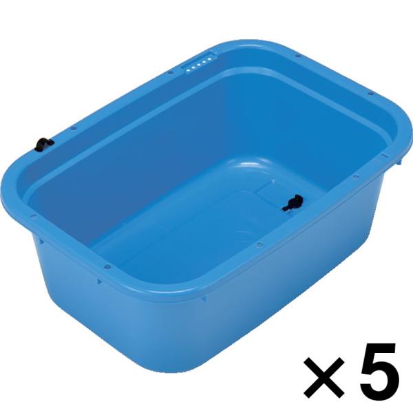 サンコー 角タブ　80　ブルー ×5個セット【メーカー直送・代引不可】【法人限定】 ビバホーム