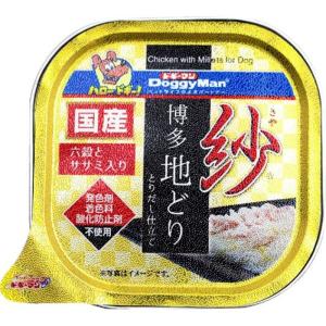 ドギーマン　紗　博多地どり 六穀とササミ入り 100ｇ 100g 六穀とササミ入り ビバホーム