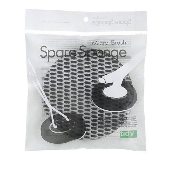 ティディ tidy バス・ハンディスポンジ共通スペア 幅27φ×高さ27mm ハンディスポンジ共通ス...