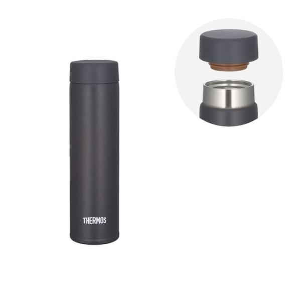 サーモス　真空断熱ポケットマグ ＪＯＪ−１８１ ＳＭＢ 180ml スモークブラック ビバホーム