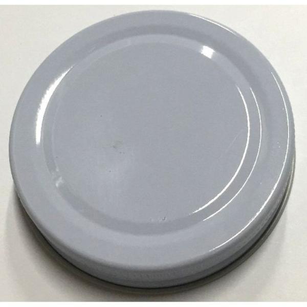 ガラス保存びん用ふた 70mm 白（70mm） ビバホーム
