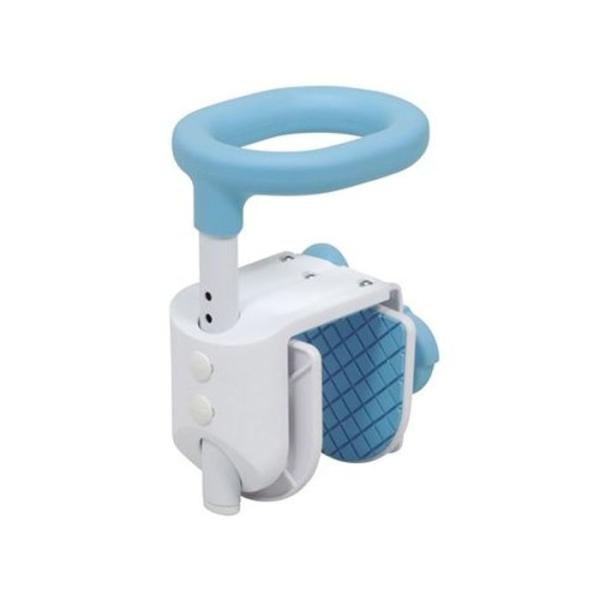 テイコブコンパクト浴槽手すり ＹＴ01 手すり高さ80〜140ｍｍ ブルー ビバホーム