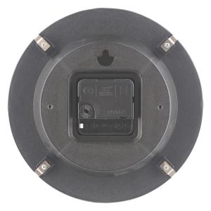 カバー付ウォールクロック BLACK 家具 イ...の詳細画像1