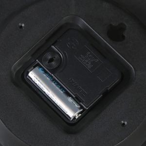 カバー付ウォールクロック BLACK 家具 イ...の詳細画像3