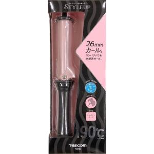 テスコムカールヘアーアイロンＴＨ726Ｋ  家電 理美容 カール ヘアアイロン ビバホーム｜vivashop