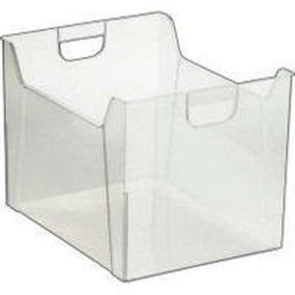 ファイルBOX　A4　E05　クリア　FB-E05-CR A4背幅260mm クリア ビバホーム