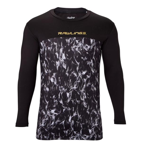 ローリングス Rawlings パワーストレッチ 裏起毛アンダーシャツ 長袖アンダー 25AW AS...