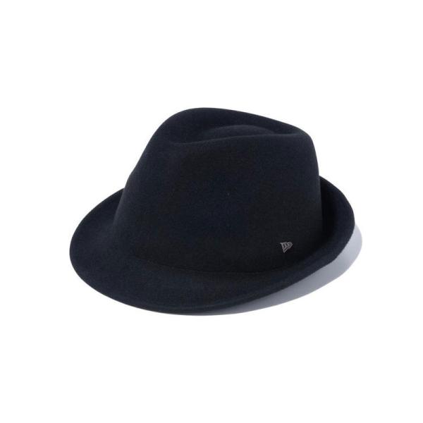 NEWERA(ニューエラ) TRILBY WOOL FELT MTLGLG BLK SSLVR S1...