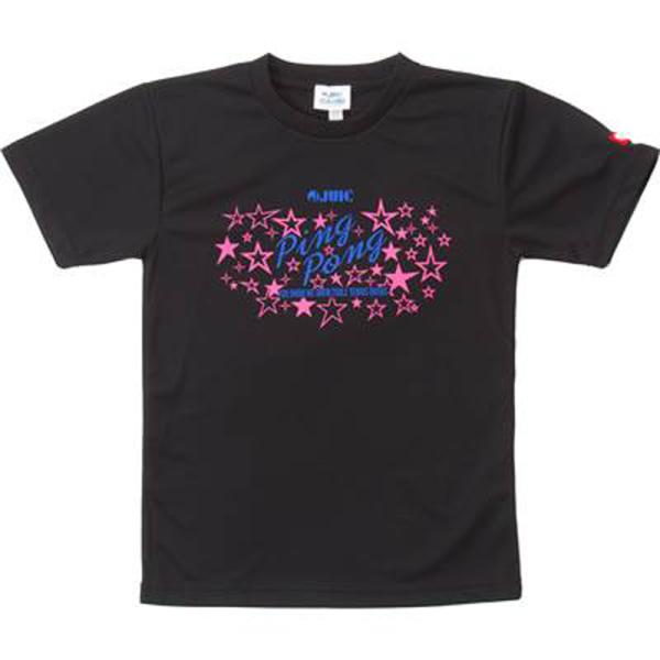 ジュイック juic ホシT 卓球 半袖Tシャツ (5523-bk)