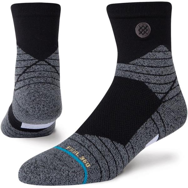 スタンスstance ICON SPORT QTR マルチSPソックス (a459a21sqb-bl...