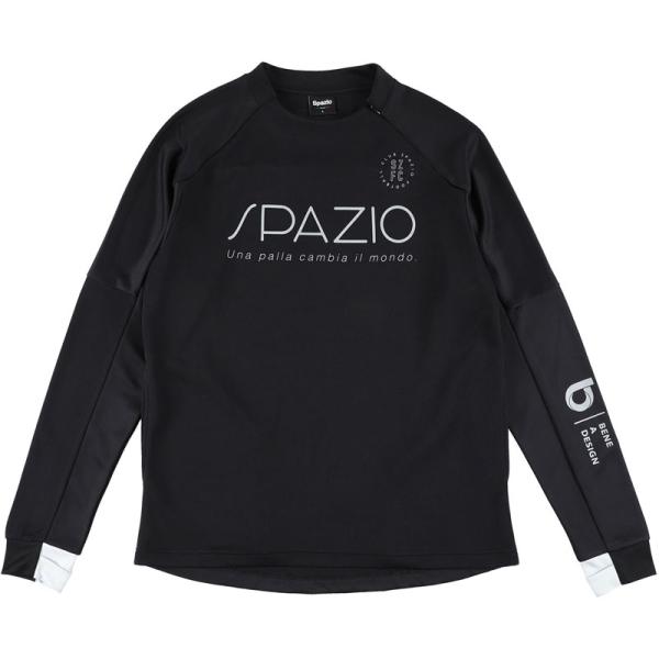 Spazio スパッツィオ Jr.脇パネルミッドトレーニングトップ フットサル プラクティスシャツＪ...
