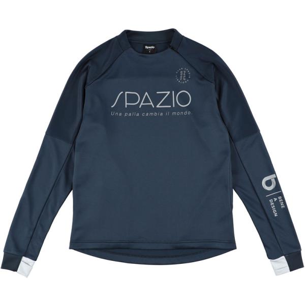 Spazio スパッツィオ Jr.脇パネルミッドトレーニングトップ フットサル プラクティスシャツＪ...