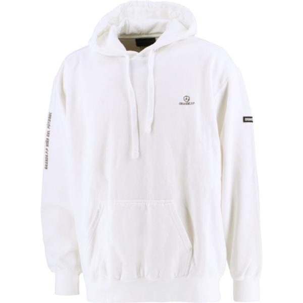 grande(グランデ) ガーメントダイ シシュウ SWTプルパーカ フットサルスウェットパーカー ...