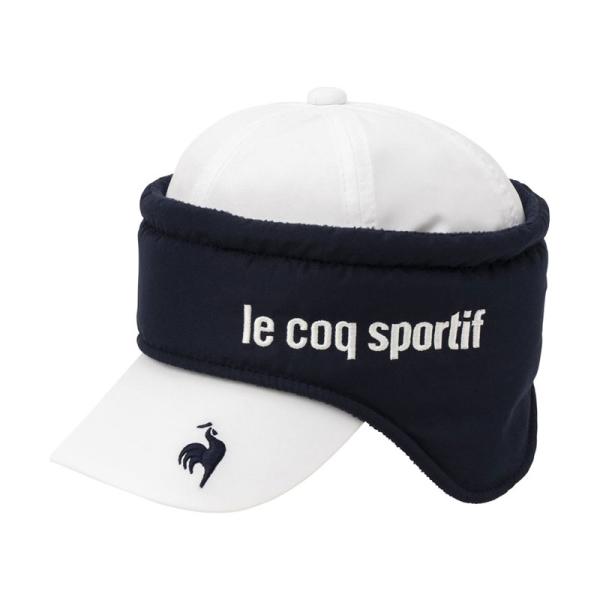 lecoqsportif(ルコック) イヤーウォーマー付キャップ テニス キャップ・ハット (QTB...