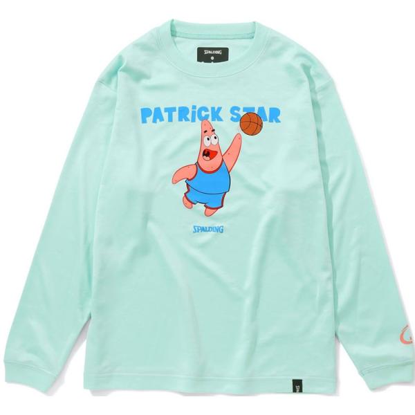 spalding(スポルディング) JR L/STシャツ パトリック スター バスケットロングTシャ...