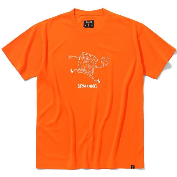 spalding(スポルディング) Tシャツ スポンジ・ボブ MFTG バスケット半袖 Tシャツ (...