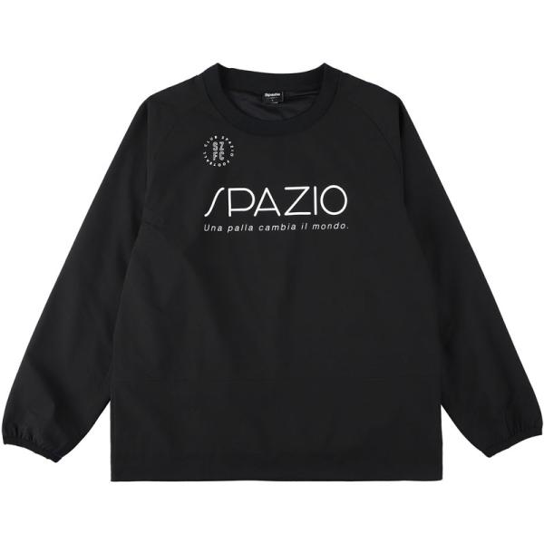 Spazio スパッツィオ リブネック長袖ピステ フットサル ピステシャツ tp0656-02