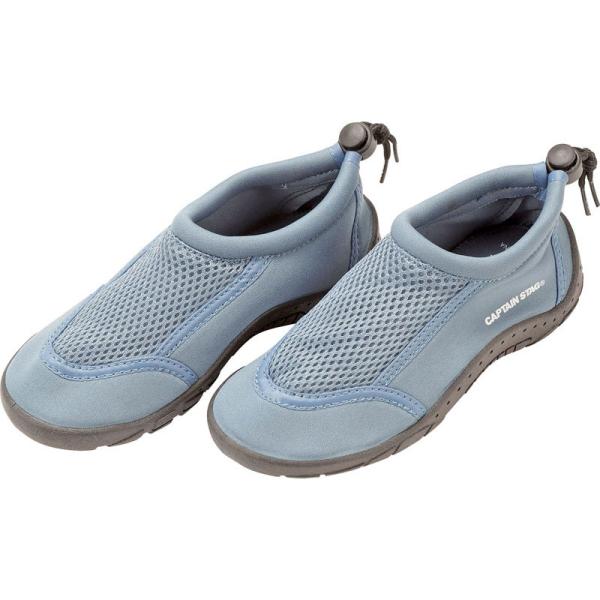 CAPTAIN STAG キャプテンスタッグ ウォーターシューズ JS ブルー アウトドア マリンシ...