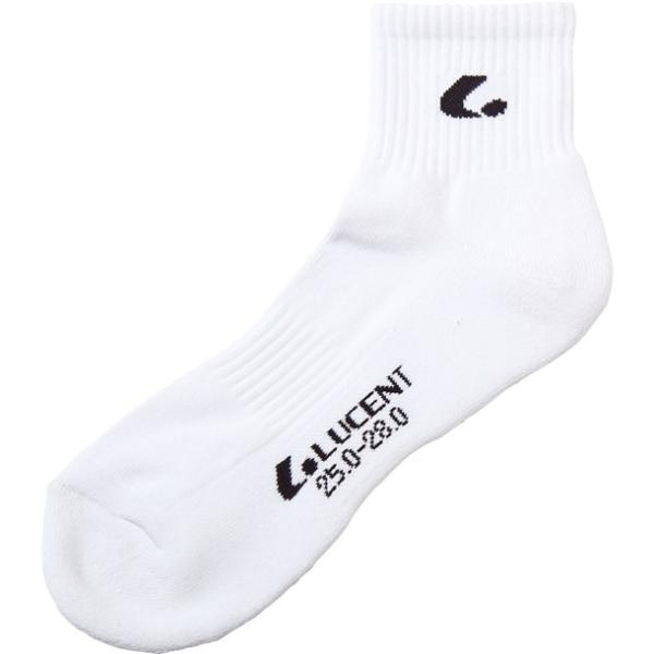 ルーセント LUCENT LUCENT ワンポイントソックス G BK テニスソックス (xln18...