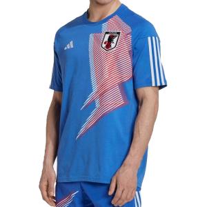 アディダス adidas  サッカー日本代表 2022 トラベル Tシャツ  サッカー レプリカウェア JAPAN  22FW (DE103-HD8931)｜vivasports