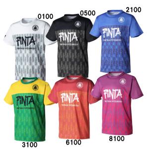 フィンタ FINTA  FFFグラフィックシャツ  サッカー フットサル ウェア プラシャツ  24SS (FT4100)｜vivasports