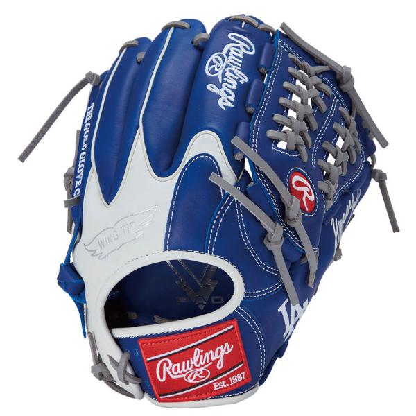 ローリングス Rawlings 軟式 ハイパーテック MLB N55W LAD 軟式用グローブ グラ...