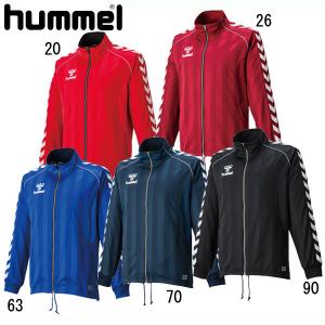 ヒュンメル hummel ジュニアウォームアップジャケット サッカーウェア 15AW (HJT2059)｜vivasports