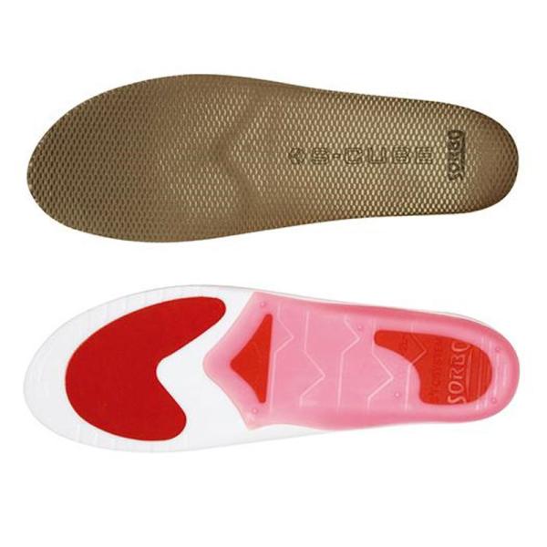 三進興産/ソルボS―CUBEスケルトントレッキング 1ペア入り ウォーキング インソール