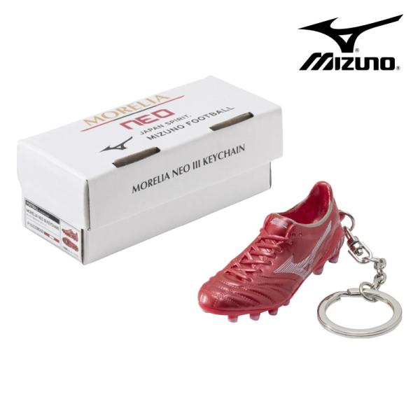 ミズノ MIZUNO  モレリア NEO 3 キーチェーン  サッカー MORELIA アクセサリー...