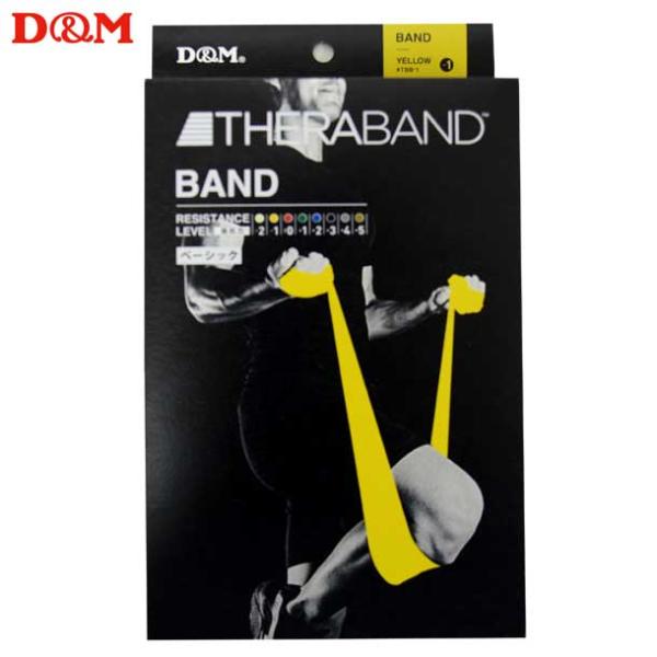ディーアンドエム DM セラバンド 2m 強度レベル-1 イエロー ボディケアパワーUPフィットネス...